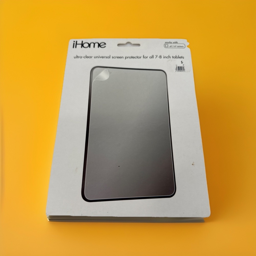 iHome Ultra Clear Universal Screen Protector‎ 7-8" - IH-BL-T2300